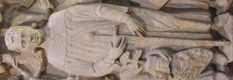 Germany Eisenach - St George effigy C14 Friedrich der freidige oder mit der gebissenen Wange 1323